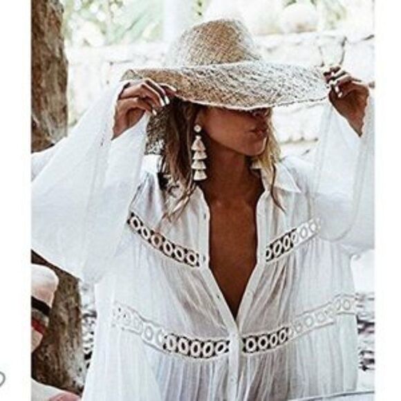 Restocked! New Cotton Dress Cover Up - Picture 1 of 9